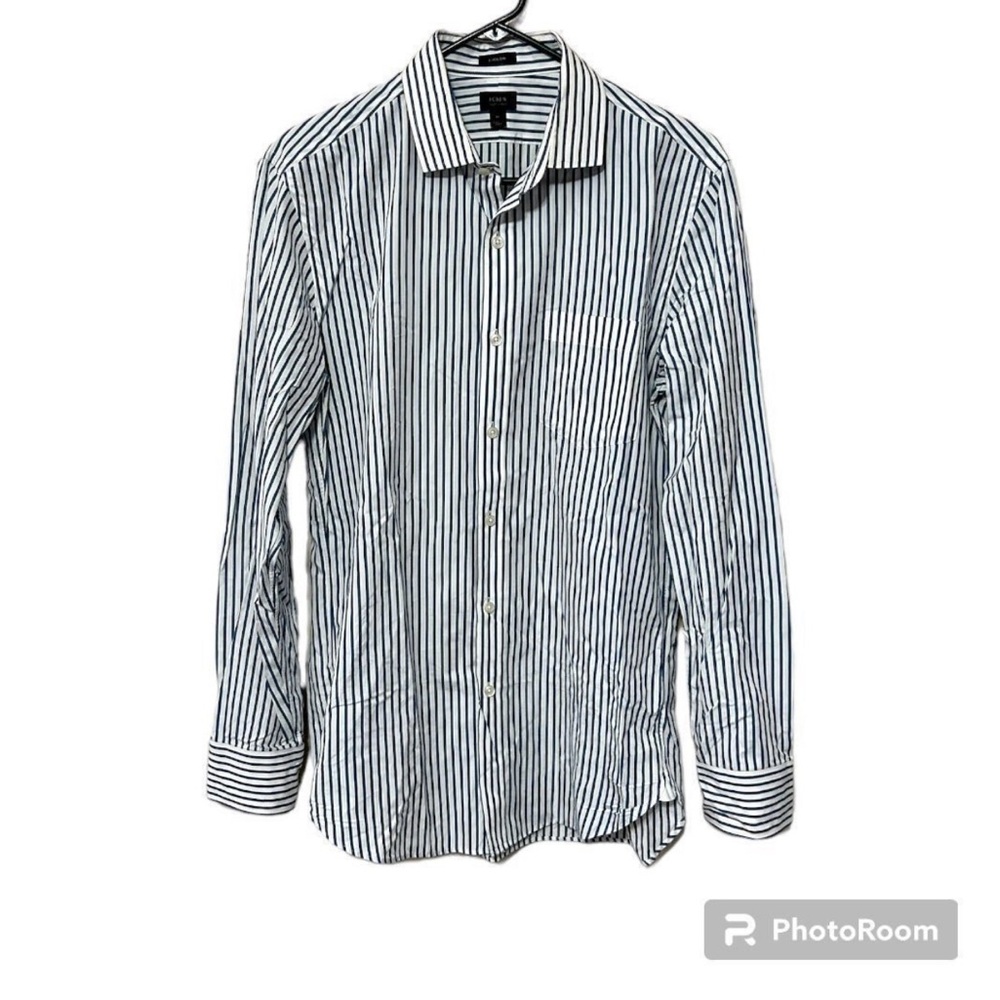 J. Crew 1920’s 2 PLY Ludlow Pin Stripe Dress Shirt Men’s Medium